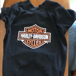 Authentic Harley Davidson dog shirt